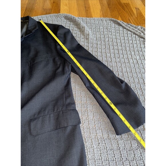 Brooks Brother’s Suit Jacket Mens 38 Navy Blue Blazer 3 Button Made in USA - Picture 8 of 10